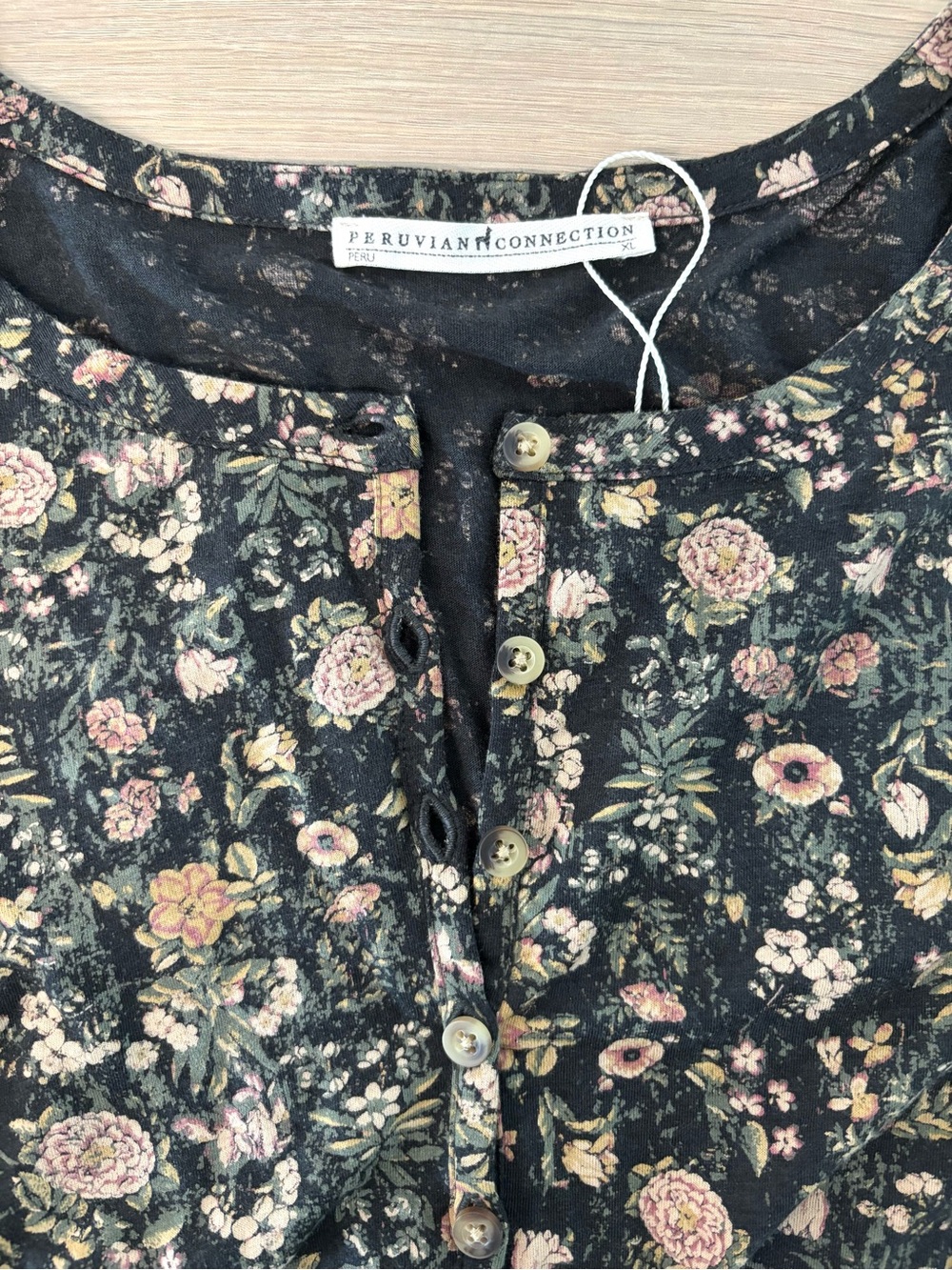 Peruvian Connection‎ Alpine Flower Tunic - Picture 3 of 6